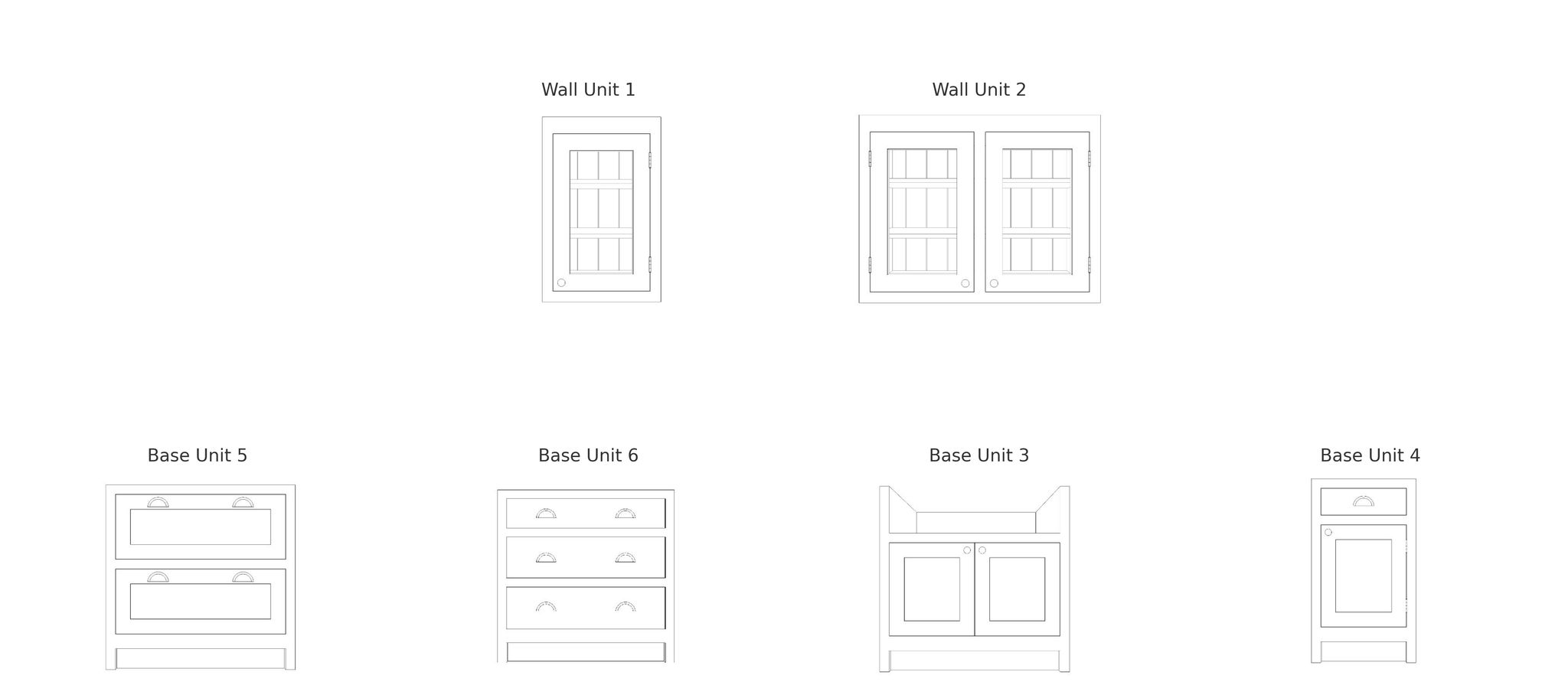 Example small kitchen layout