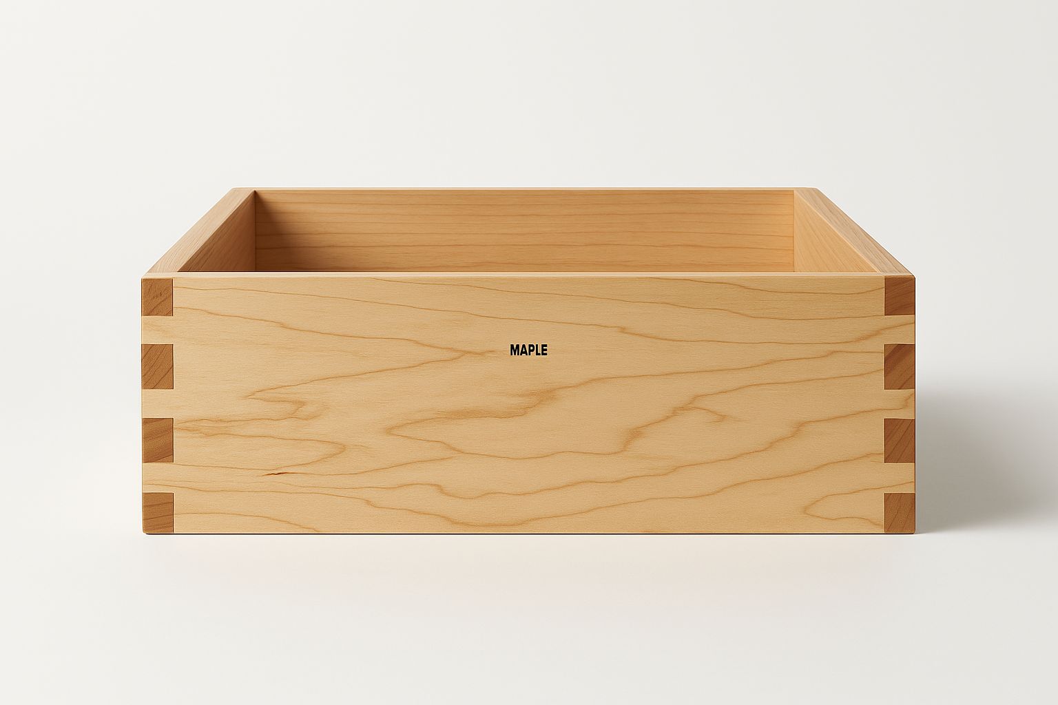 Example of Maple drawer construction